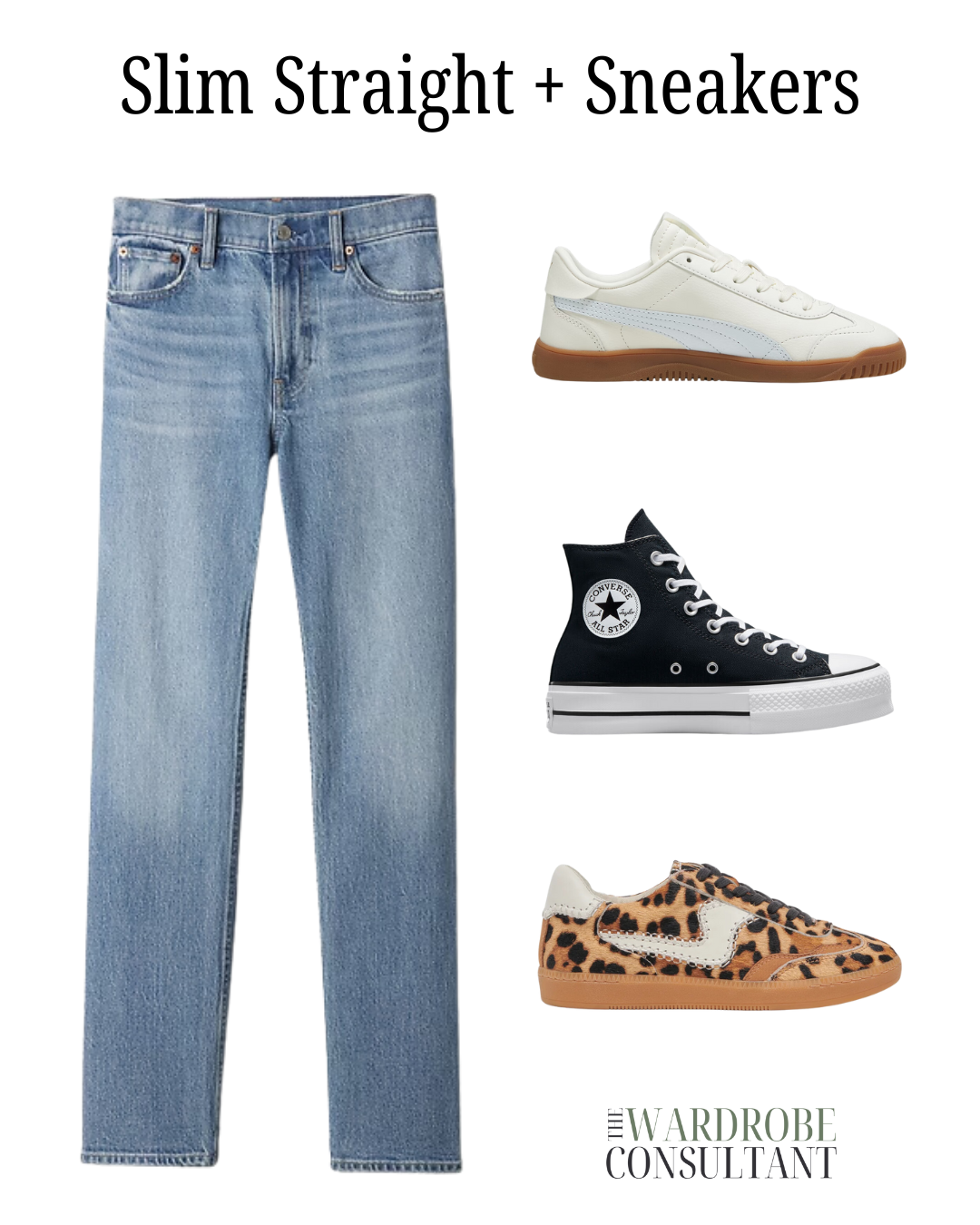 How to Pair Sneakers with Jeans The Wardrobe Consultant
